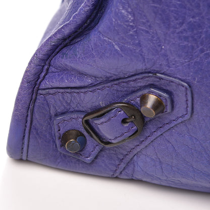Balenciaga Agneau Classic Hardware City Bleu Lavande 14 of 18