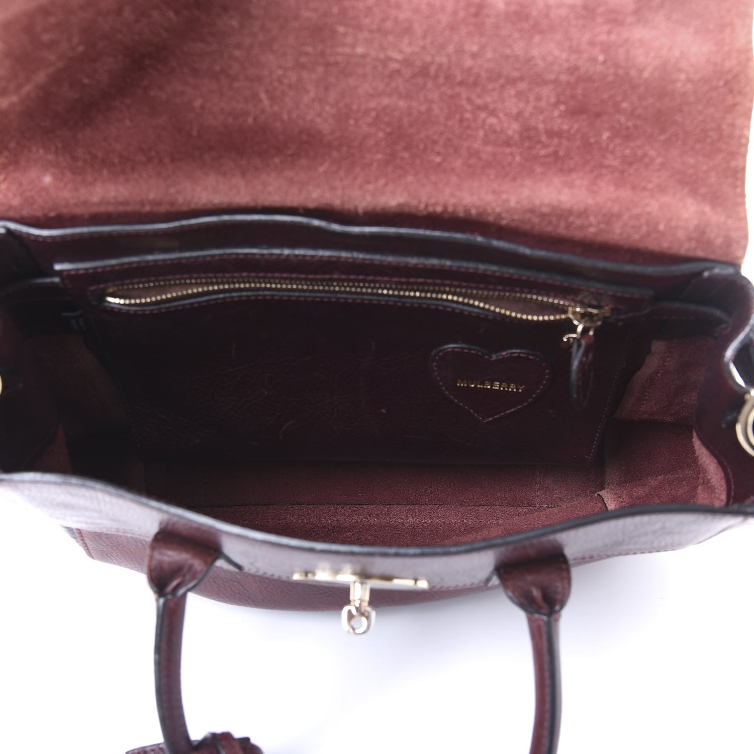 Mulberry Natural Leather Cara Delevigne Convertible Satchel Oxblood 4 of 10