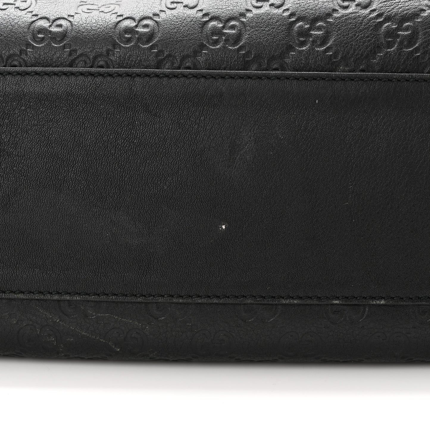 ssima Medium Zippered Shopping Tote Black