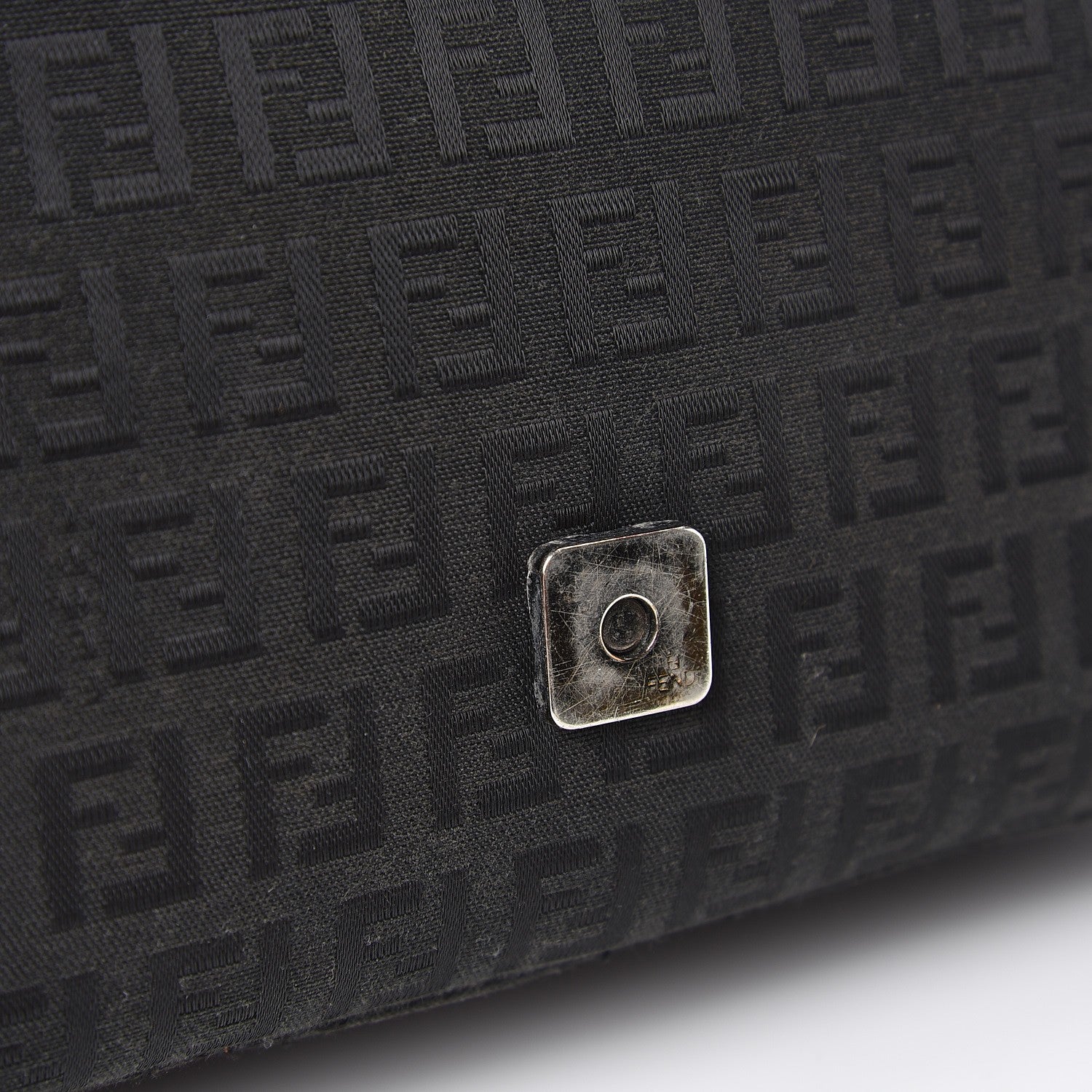 Fendi Zucchino Forever Mama Baguette Black 14 of 14