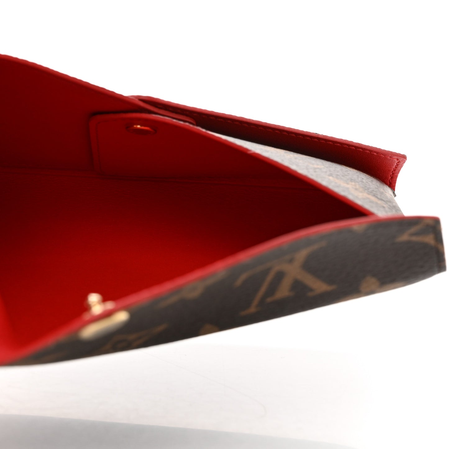 Monogram Medium Kirigami Pochette Insert Coquelicot