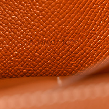 Hermes Epsom Kelly Longue Wallet Gold 8 of 11