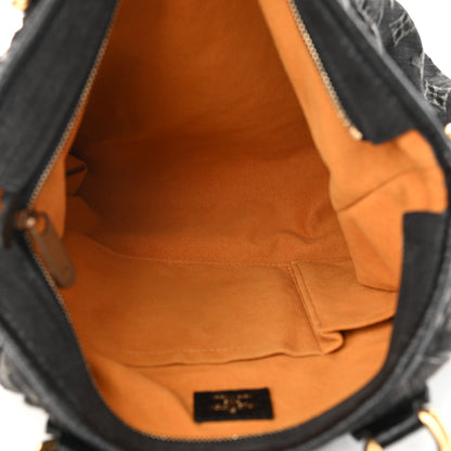 Louis Vuitton Denim Neo Cabby MM Black 5 of 10