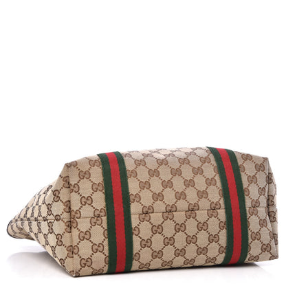 Gucci Monogram Medium Jolicoeur Tote Brown 4 of 11