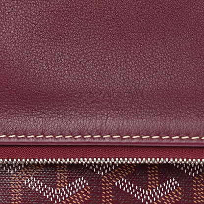 Goyard Goyardine Sainte Marie Soft Clutch Bordeaux 7 of 7