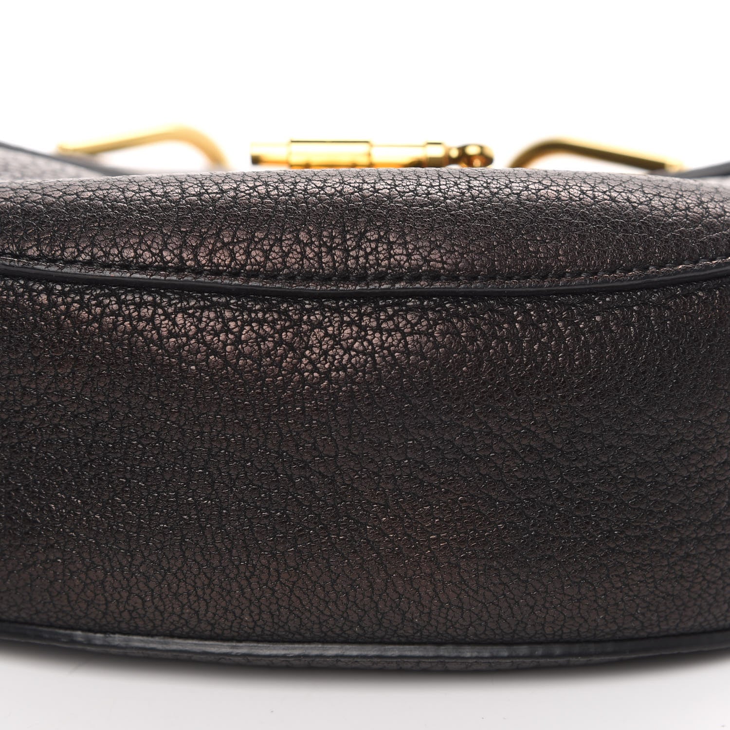 Chloe Grained Lambskin Mini Drew Shoulder Bag Black 10 of 13