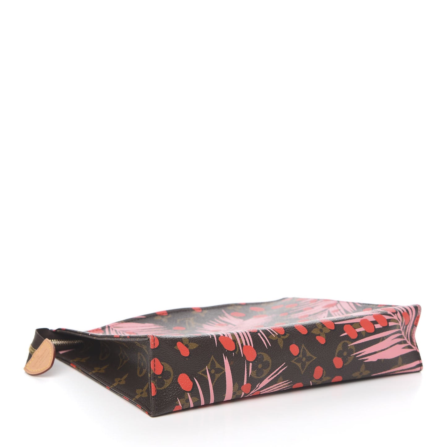 Monogram Jungle Dots Toiletry Pouch 26 Sugar Pink Poppy