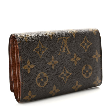 Louis Vuitton Monogram Porte-Monnaie Tresor Wallet 3 of 6