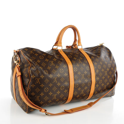 Louis Vuitton Monogram Keepall Bandouliere 55 3 of 10