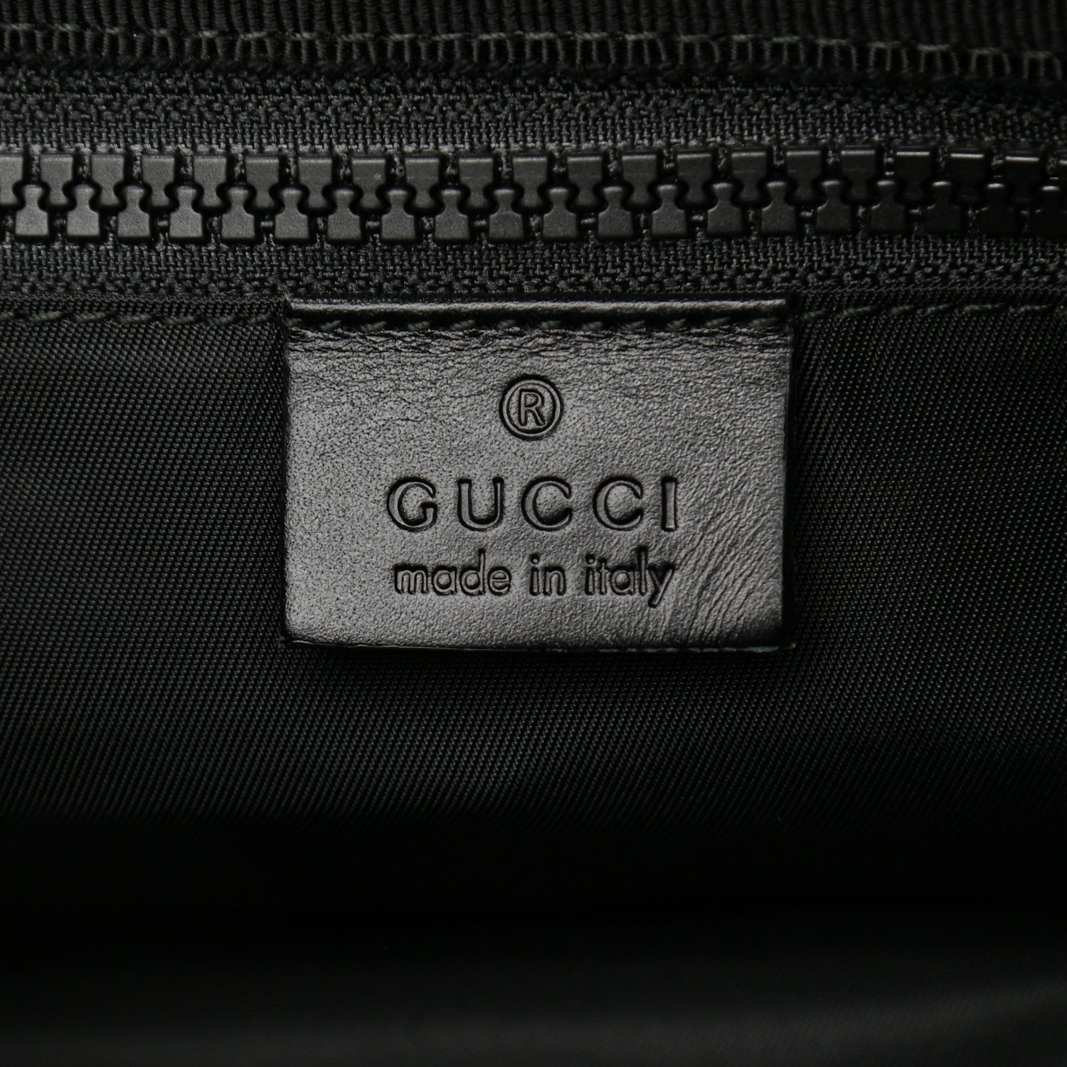 Gucci Techno Canvas Web L'Aveugle Par Amour Embroidered Double Buckle Backpack Black 6 of 12