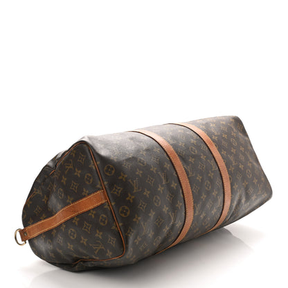 Louis Vuitton Monogram Keepall Bandouliere 55 4 of 12