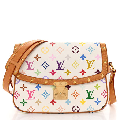 Louis Vuitton Monogram Multicolor Sologne White 1 of 8