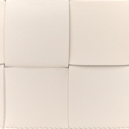 Bottega Veneta Nappa Maxi Intreccio The Belt Cassette Bag White 8 of 10