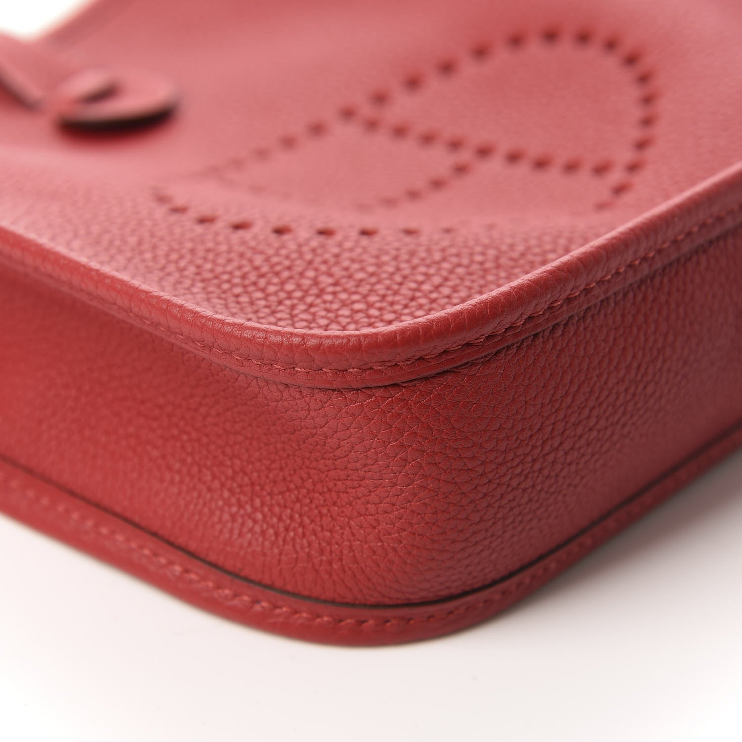 Hermes Taurillon Maurice Evelyne TPM Rouge Piment 6 of 11