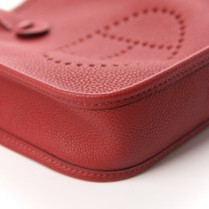 Hermes Taurillon Maurice Evelyne TPM Rouge Piment 6 of 11