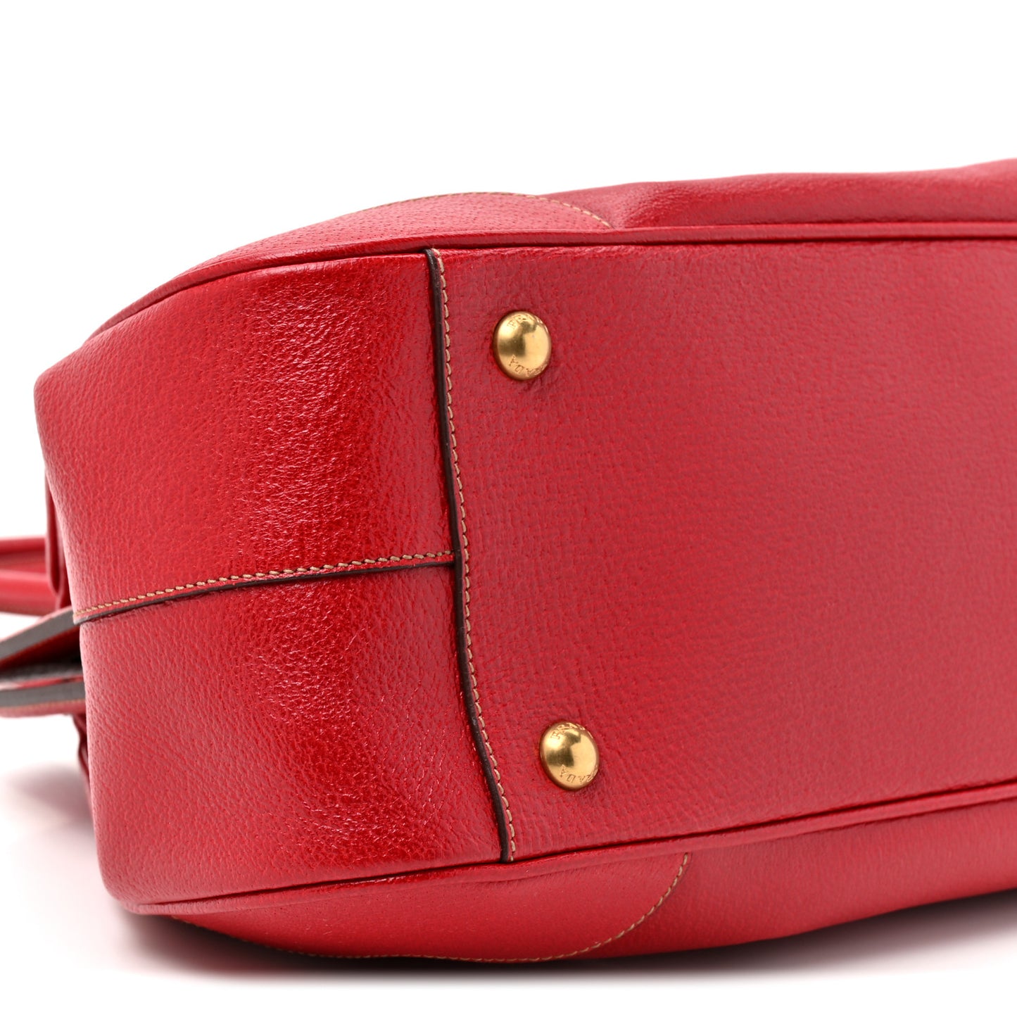 Cinghiale Antik Top Handle Bag Rubino