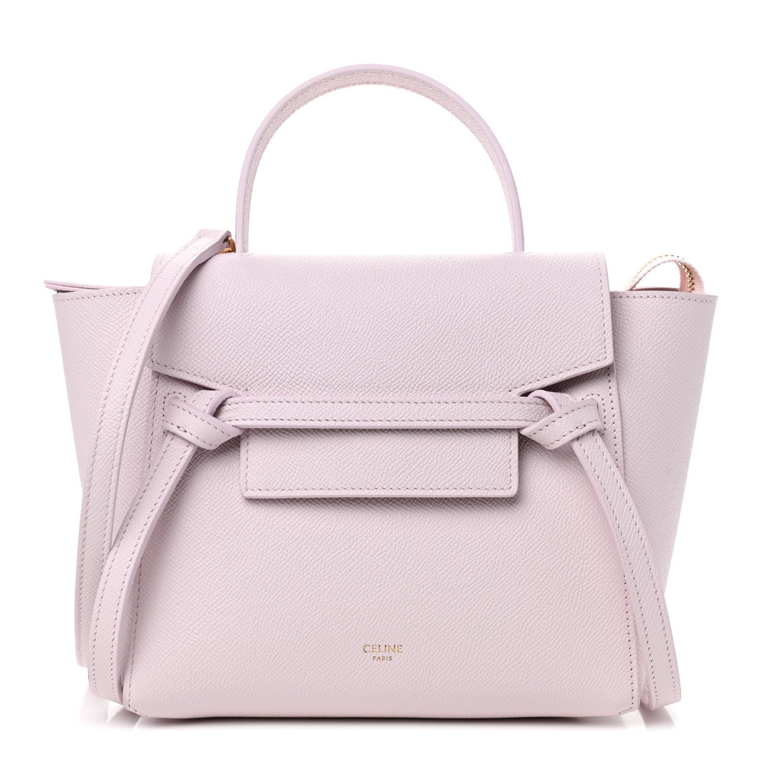 Celine Grained Calfskin Nano Belt Bag Peony 1 of 8