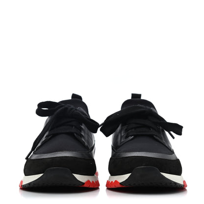 Hermes Calfskin Womens Trail Sneakers 38.5 Black 2 of 4