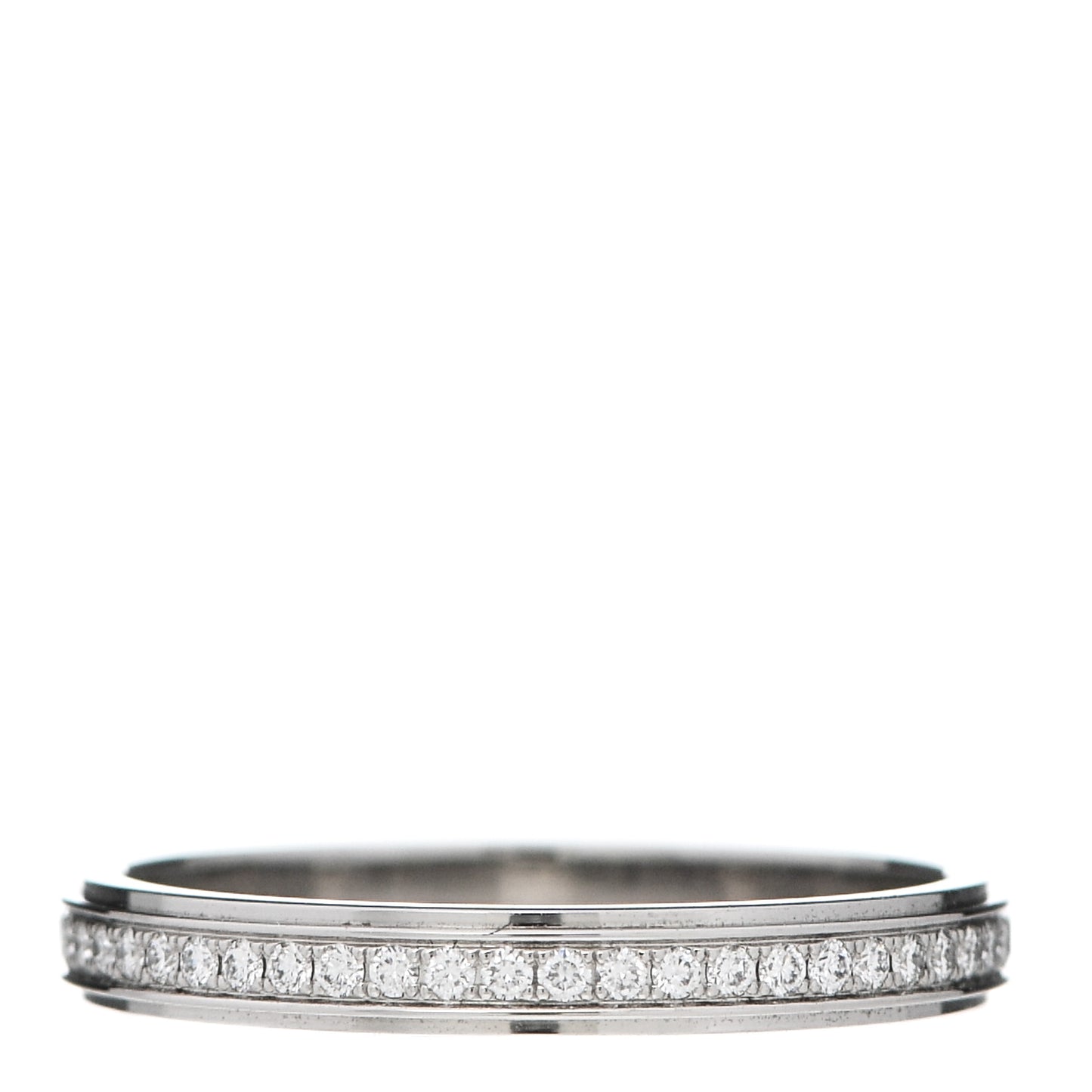 Platinum Diamond 2.3mm D'Amour Wedding Band Ring 46 3.75