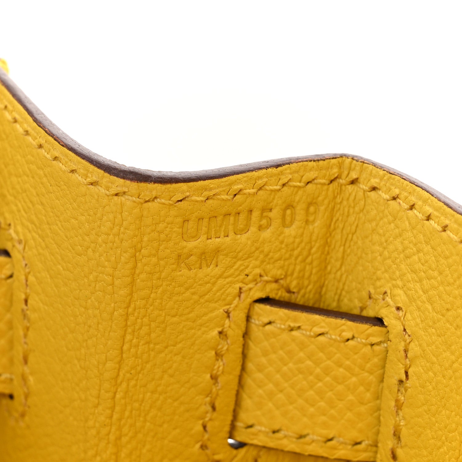Hermes Epsom Kelly Sellier 28 Jaune De Naples 7 of 12