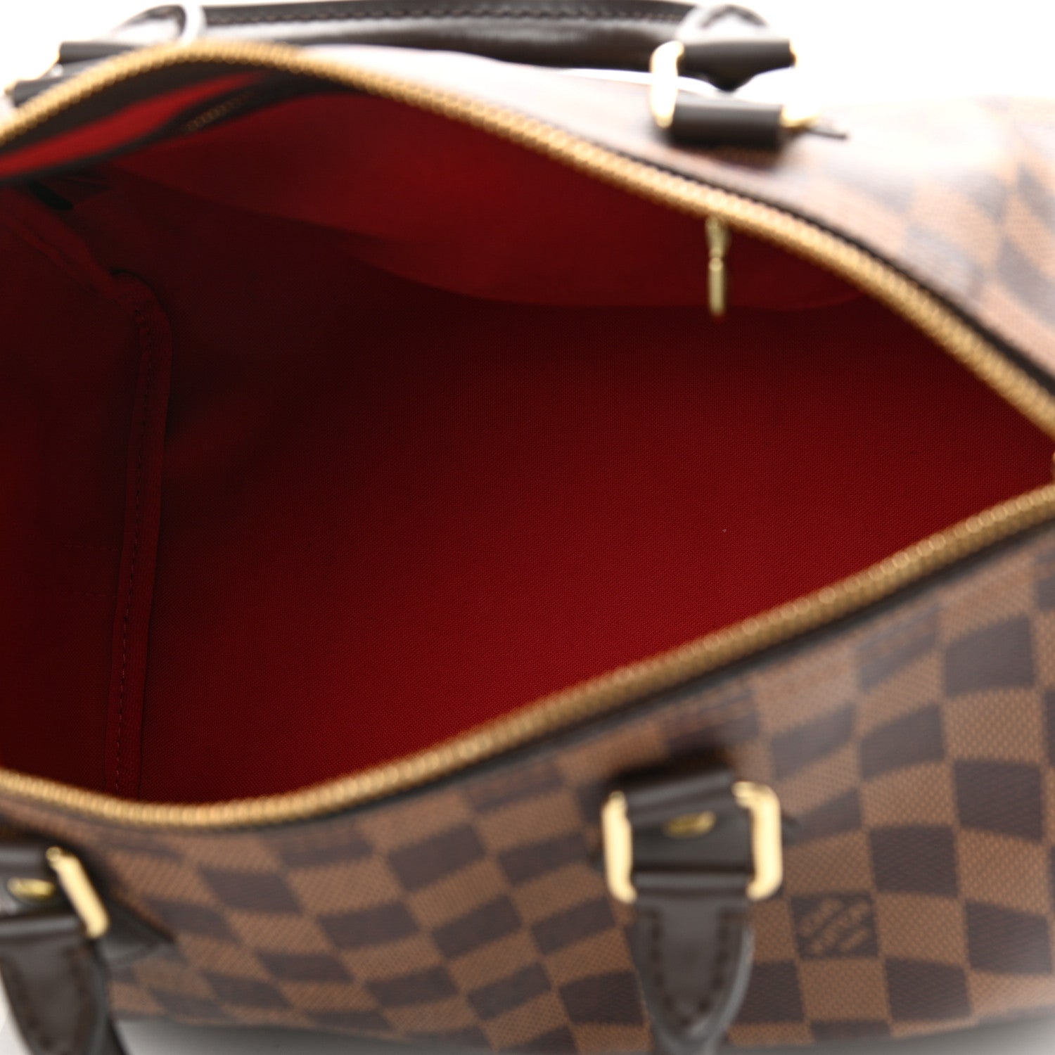 Louis Vuitton Damier Ebene Speedy Bandouliere 30 5 of 10