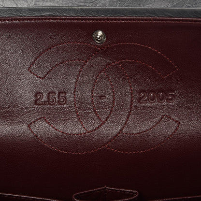Chanel Aged Calfskin Quilted 50th Anniversary 2.55 Reissue Flap 226 Grey 6 of 13