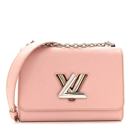 Louis Vuitton Epi Twist Shoulder Bag MM Rose Ballerine 1 of 13