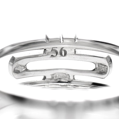 Bulgari 18K White Gold Wide Parentesi Band Ring 56 7.5 4 of 4