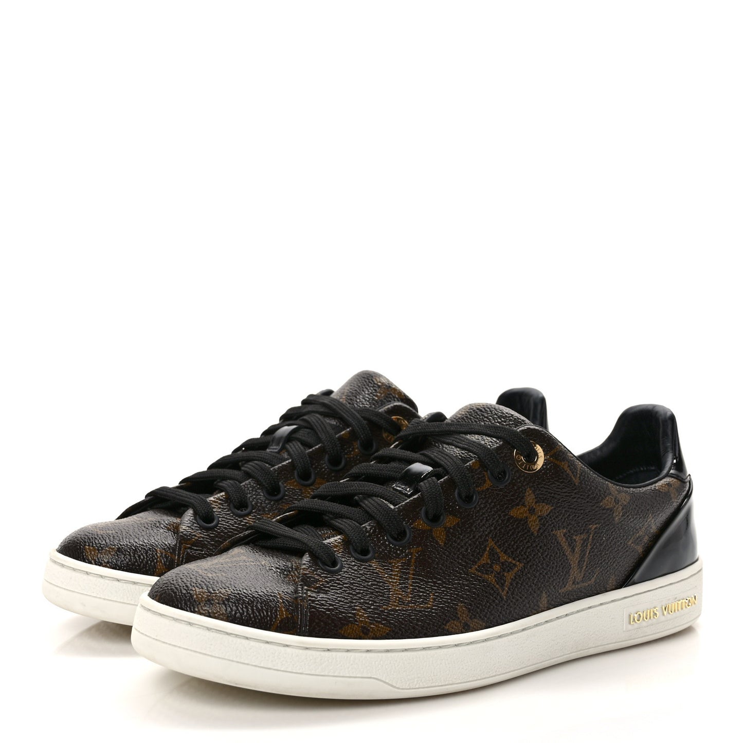 Patent Monogram Frontrow Sneakers 38