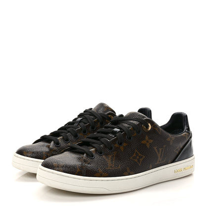 Louis Vuitton Patent Monogram Frontrow Sneakers 38 3 of 8
