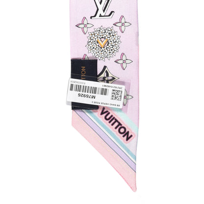 Louis Vuitton Silk Monogram Astro Virgo BB Bandeau Light Pink 3 of 3