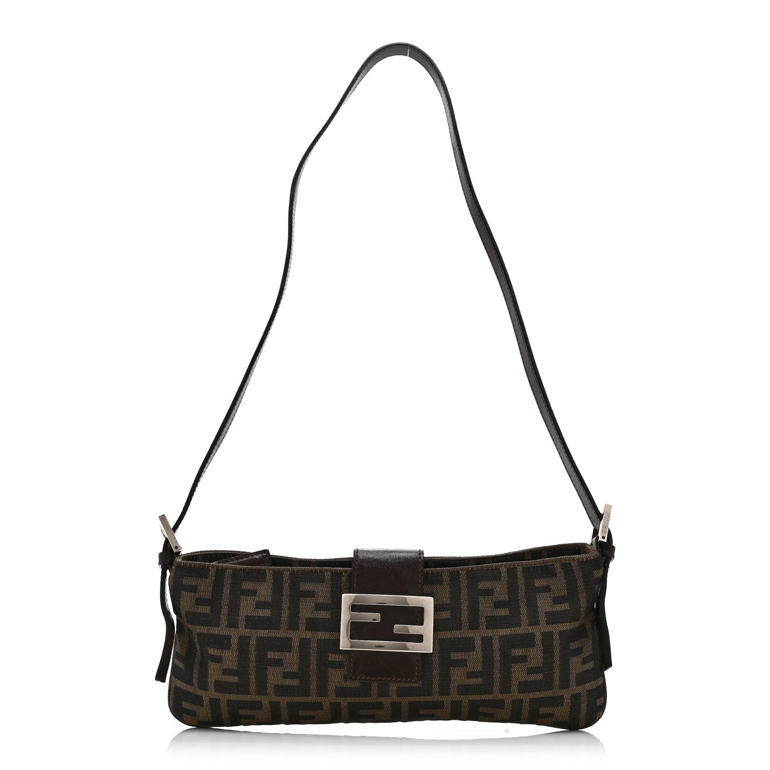 Fendi Zucca Shoulder Bag Tobacco 1 of 10