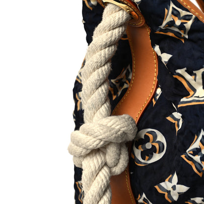 Louis Vuitton Canvas Monogram Cruise Bulles MM Navy 11 of 11