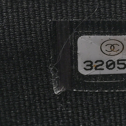Chanel Caviar Quilted Crystal CC Flap Card Holder Black 8 of 10