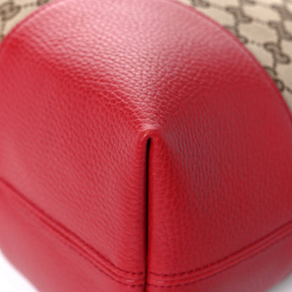 Gucci Monogram Medium Bree Shoulder Bag Red 11 of 14