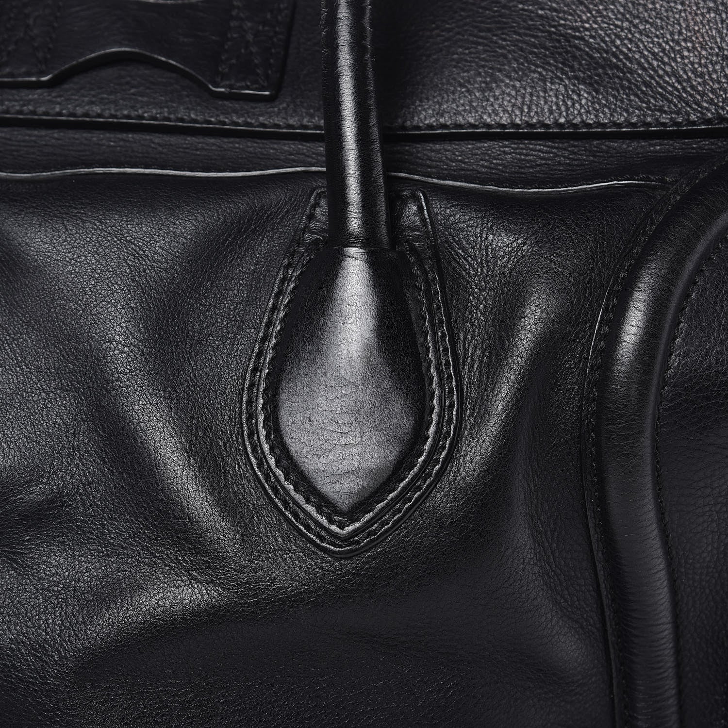 Celine Grained Calfskin Medium Luggage Black 15 of 20