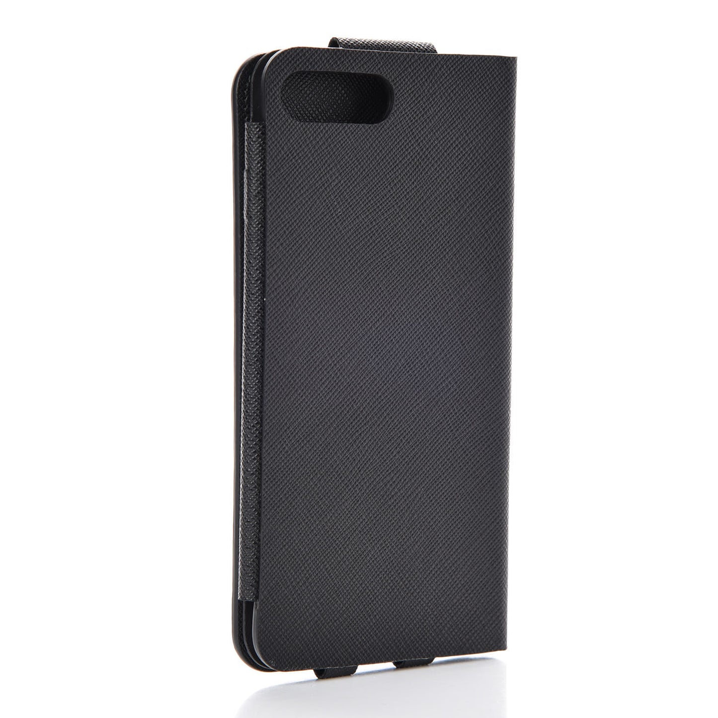 Saffiano Metal iPhone 7 Plus Case Black