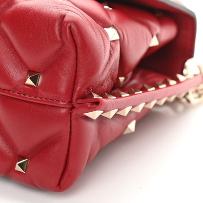 Valentino Garavani Nappa Small Candystud Crossbody Rosso Valentino 14 of 14