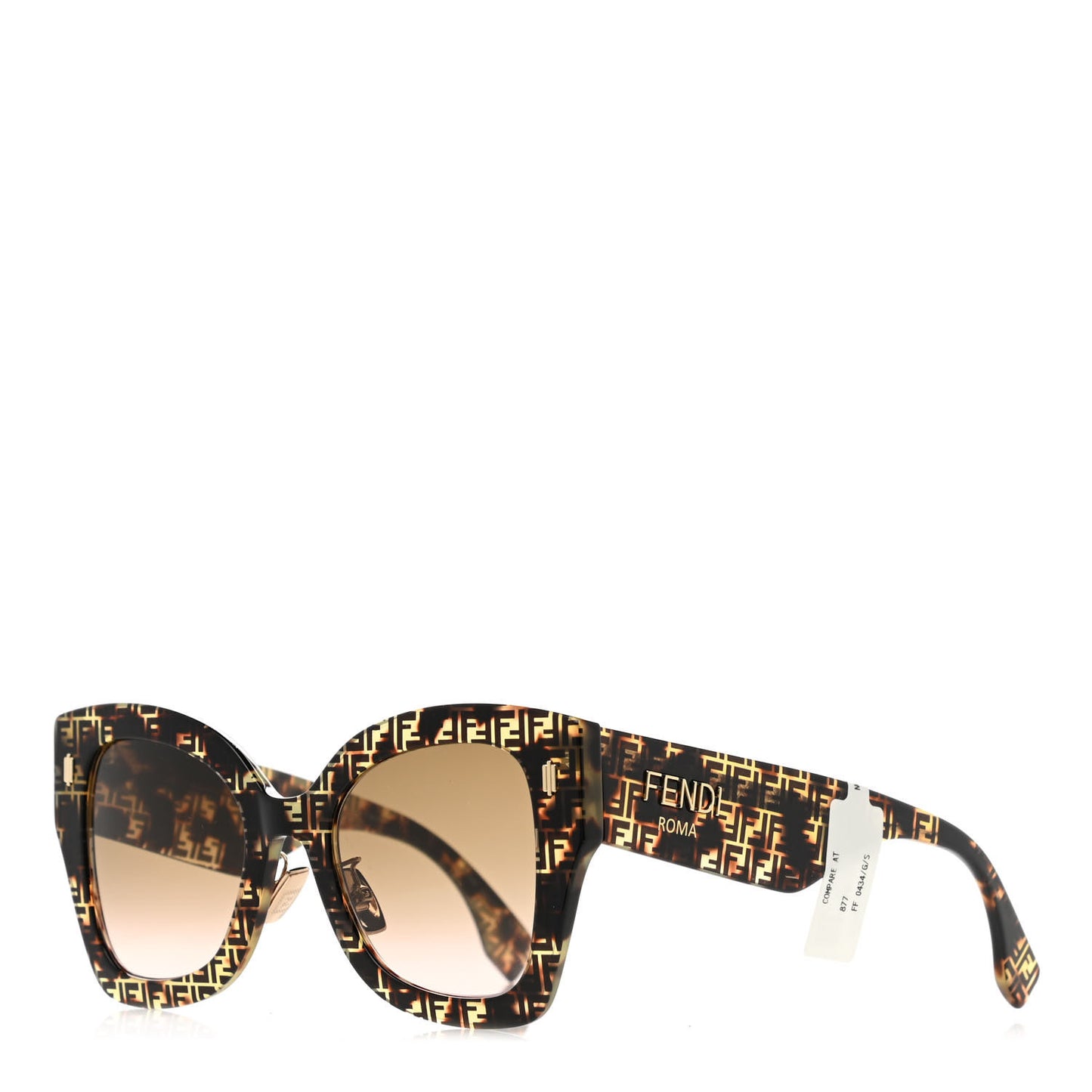 Acetate FF 53mm Sunglasses 0434/S Tortoise