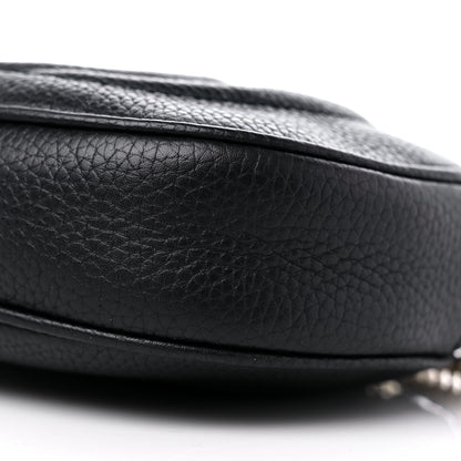 Gucci Pebbled Calfskin Mini Soho Chain Bag Black 9 of 9