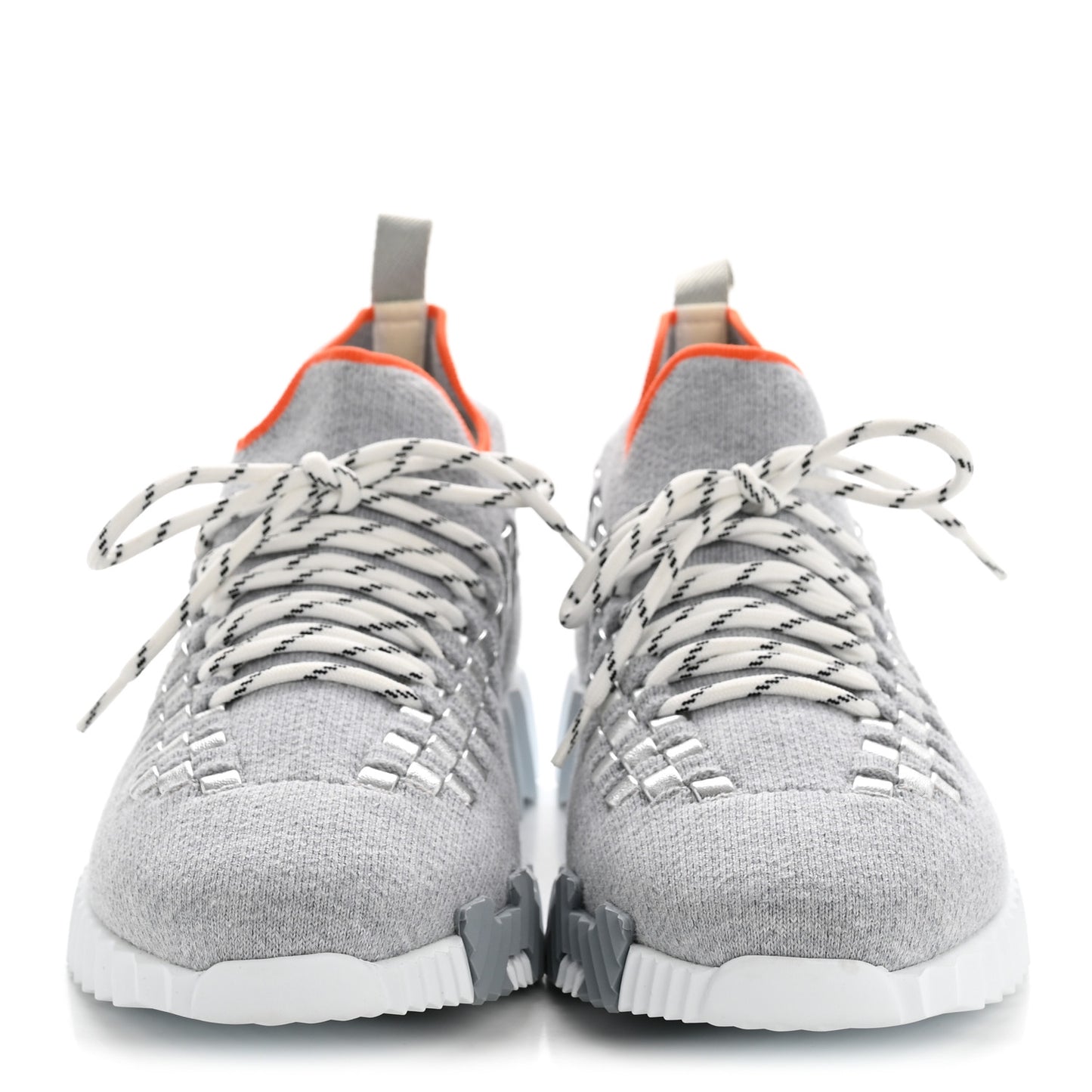 Knit Womens Flex Bolduc Sneakers 40 Gris Silex