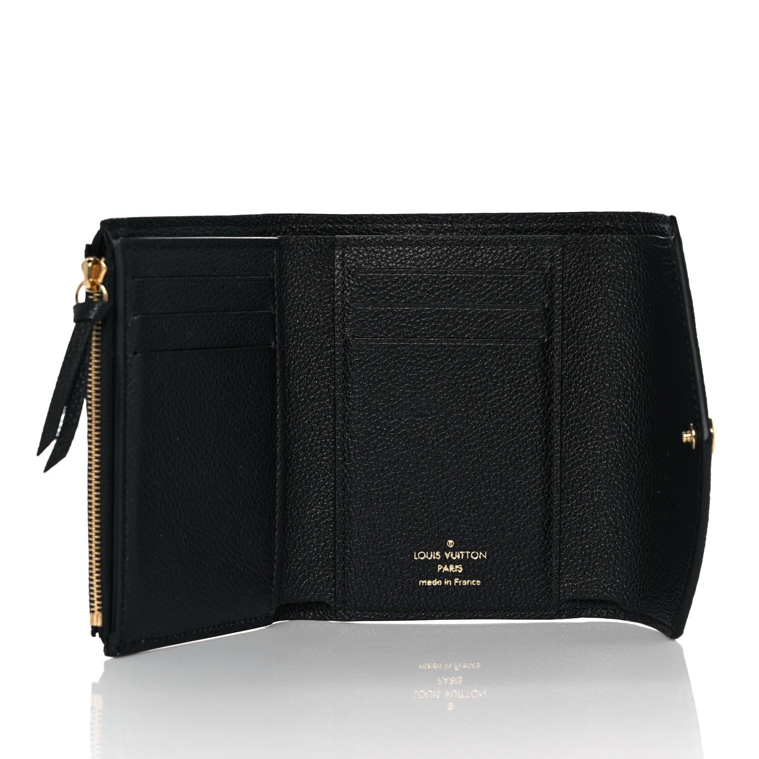 Louis Vuitton Empreinte Victorine Wallet Black 5 of 10
