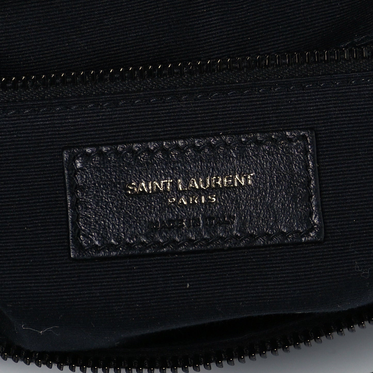 Crinkled Calfskin Matelasse Monogram Niki Body Bag Black
