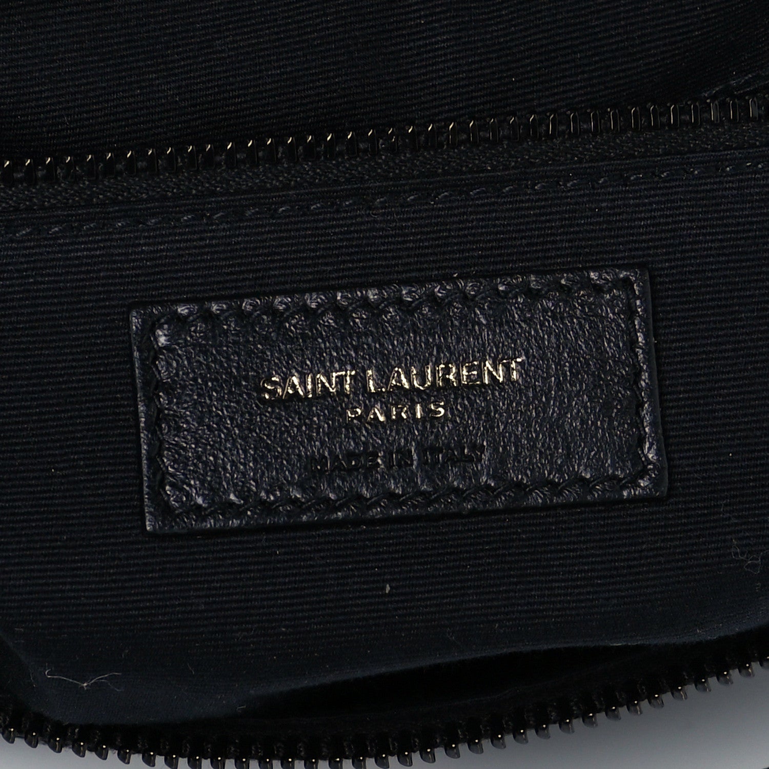 Saint Laurent Crinkled Calfskin Matelasse Monogram Niki Body Bag Black 8 of 12