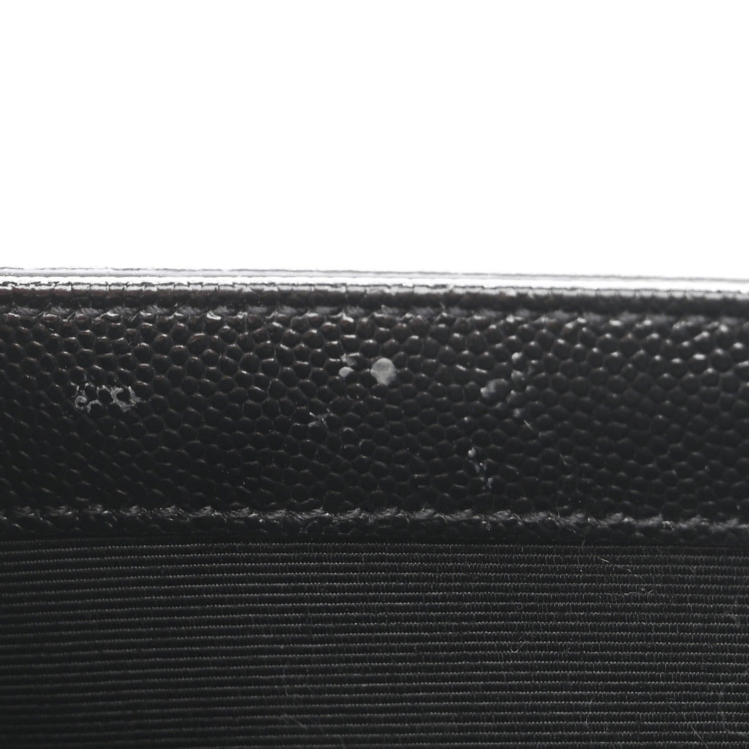 Saint Laurent Grain De Poudre Small Monogram Kate Satchel Black 9 of 9