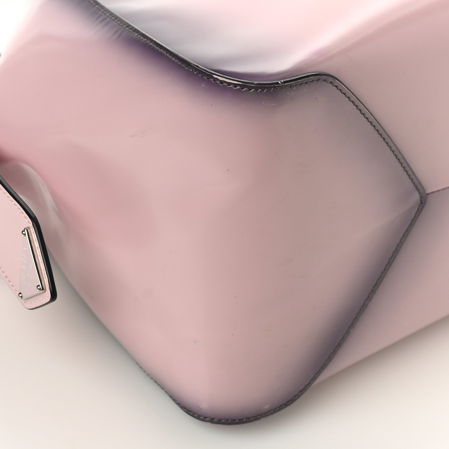 Prada Spazzolato Small Supernova Handbag Alabastro Sfumato 8 of 10