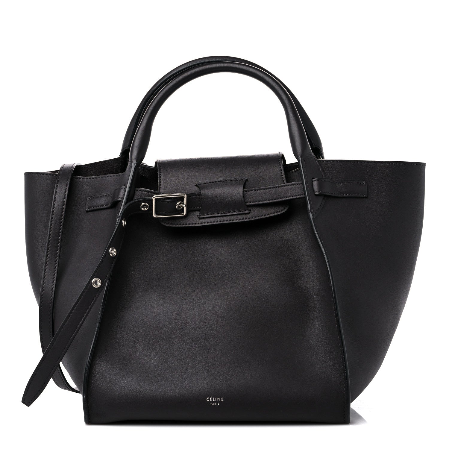 Celine Smooth Calfskin Small Big Bag Dark Brown 1 of 13