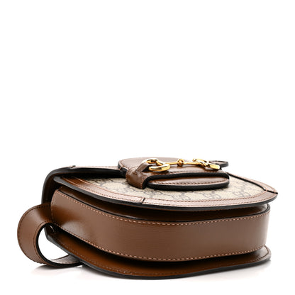 Gucci GG Supreme Monogram Horsebit 1955 Belt Bag Beige Brown Sugar 3 of 10