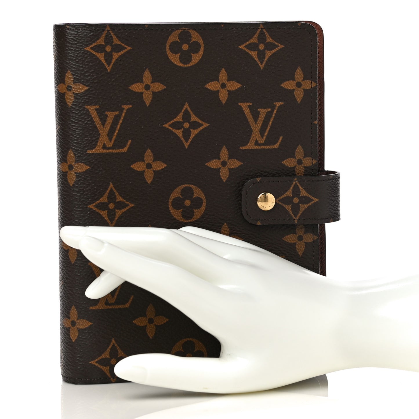 Monogram Medium Ring Agenda Cover