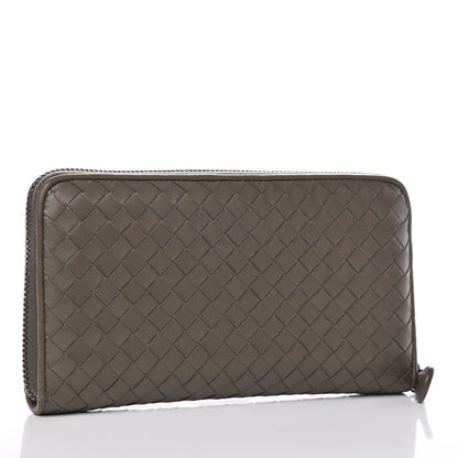 Bottega Veneta Nappa Intrecciato Zip Around Wallet Shadow 3 of 11